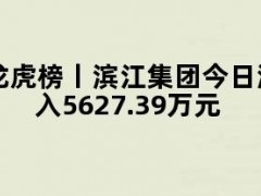 05月10日快讯：龙虎榜丨滨江集团今日涨停，知名游资方新侠买入5627.39万元